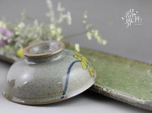 器世界原創(chuàng)純手工手繪蓮花杯 喧囂中的寧?kù)o與生活本真