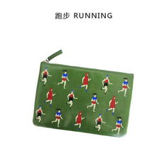 原創(chuàng)文藝皮革手拿包 清新創(chuàng)意，點(diǎn)亮你的休閑時(shí)尚